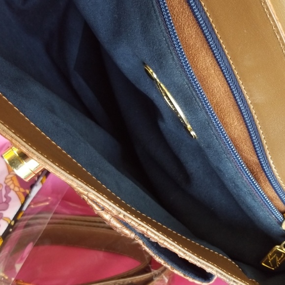 Besozzi Franco 100% Phyton bag Made in Italy - Picture 6 of 12